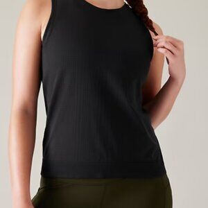Athleta In Motion Seamless Tank Black M